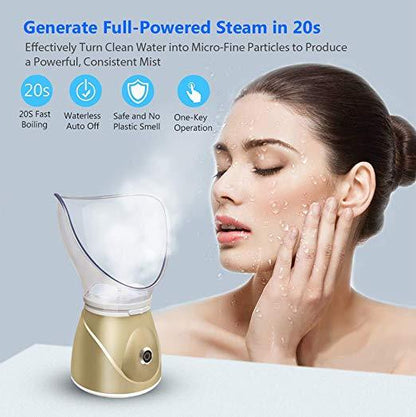 Beauty steaming face device