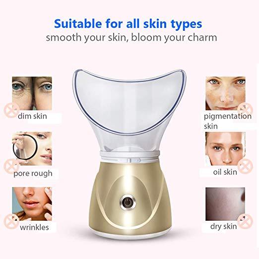Beauty steaming face device