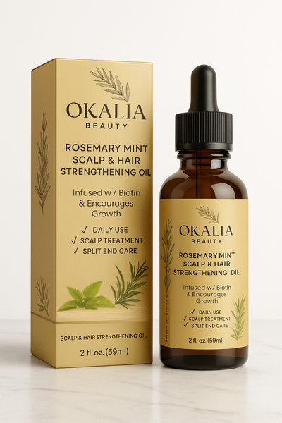 Rosemary Mint Hair Growth Fluid (Huile scalp menthe & romarin)