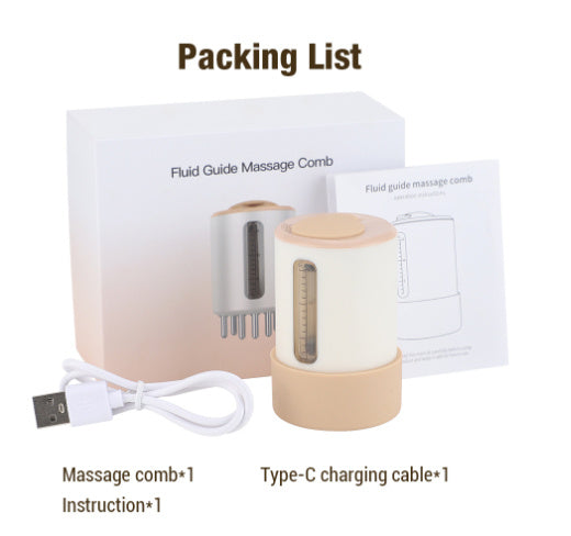 OKALIA RedLight Comb – Peigne Thérapie Lumière Rouge Revitalisante