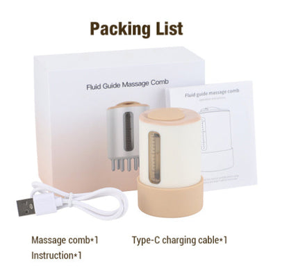 OKALIA RedLight Comb – Peigne Thérapie Lumière Rouge Revitalisante